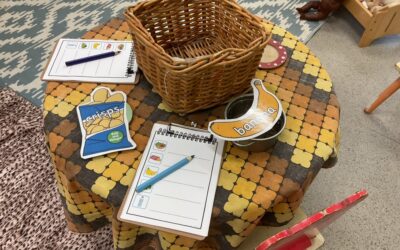 Baking, Building and Picnic Planning in Cherry Room